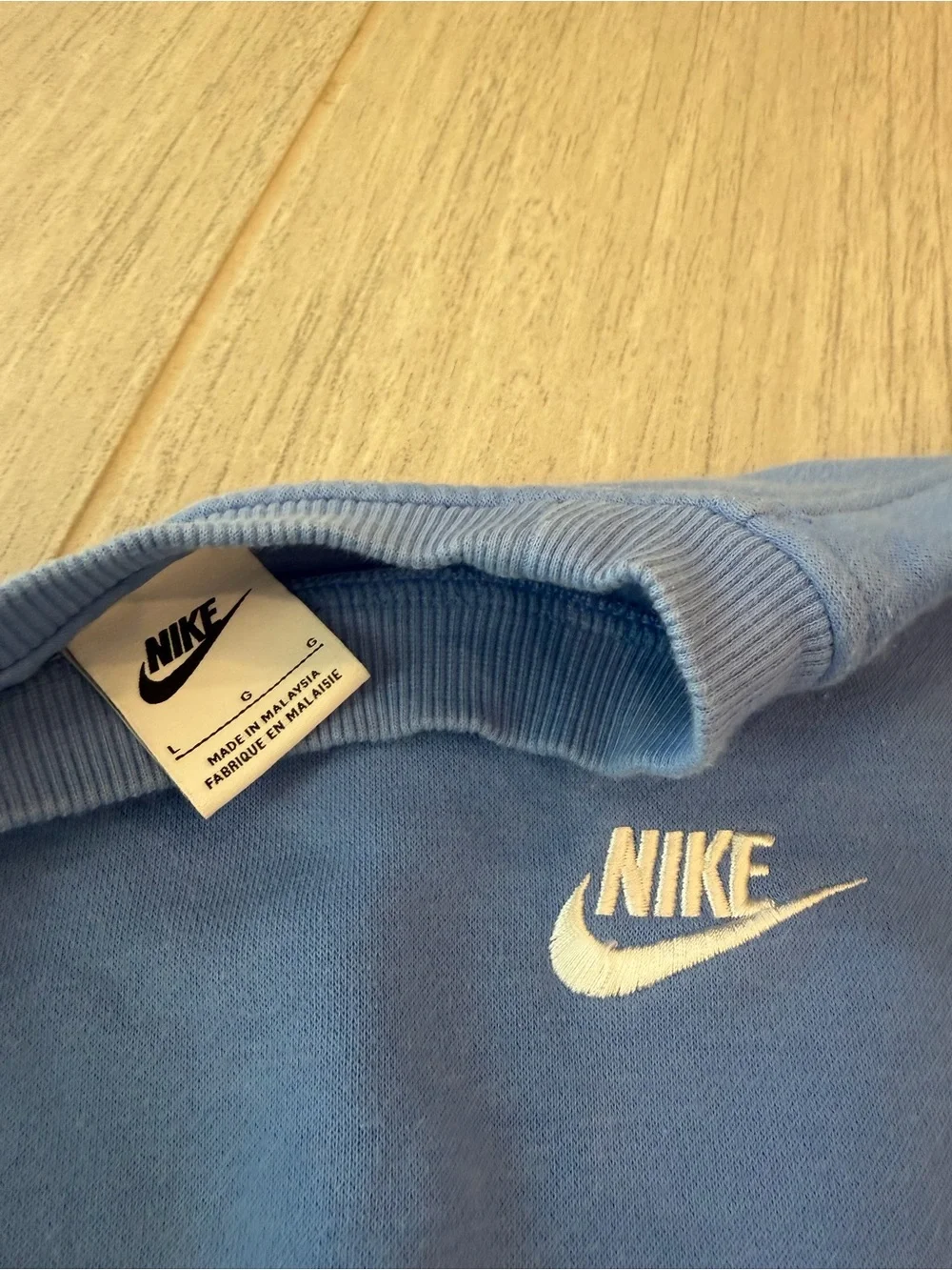 Nike Kids Blue Crewneck Sweatshirt